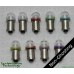 SGT Pinball LED Bulbs 6.3V #44/#47 Non-Ghosting Clear Dome SMD (Pack of 10) *CHOOSE COLOUR*