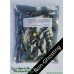 SGT Pinball LED Bulbs 6.3V #44/#47 Non-Ghosting Clear Dome SMD (Pack of 100) *CHOOSE COLOUR*