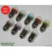 SGT Pinball LED Bulbs 6.3V #44/#47 Frosted Dome Intense Twin SMD 2835 (Pack of 10) *Choose Colour*