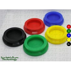 Leg Leveler Rubber Castor Feet Cups (Set of 4) *Choose Colour*