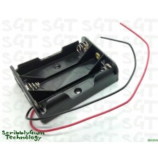 Battery Holder 3xAA with Wire Leads