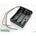 Battery Holder 3xAA with Wire Leads