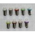SGT Pinball LED Bulbs 6.3V #44/#47 SMD Sample Pack of 9 Colours (Clear or Frosted Dome)