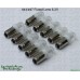 SGT Pinball LED Bulbs 6.3V #44/#47 Fluted Lens Twin SMD (Pack of 10) *CHOOSE COLOUR*