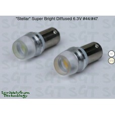 SGT Pinball Stellar LED Bulb 6.3V #44/#47 Super Bright Diffused SMD (Single) *CHOOSE COLOUR*