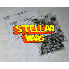 SGT Pinball LED Kit for Williams Stellar Wars (for Blue Lane Guides)