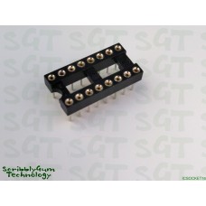 IC Socket 16 Pin DIL Machined Pins