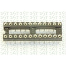 IC Socket 24 Pin DIL Machined Pins