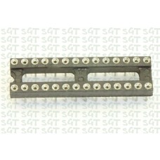 IC Socket 28 Pin DIL Machined Pins