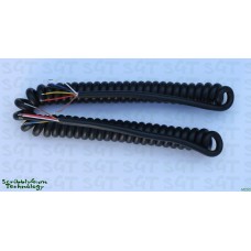 CB Radio Microphone Replacement Curly Cable 5 Core
