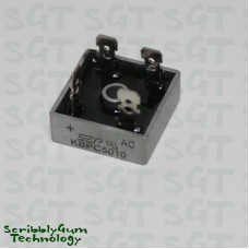 Bridge Rectifier 1000V 50A Power Diode 6.35mm Connections