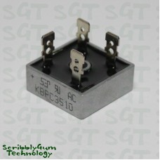 Bridge Rectifier 1000V 35A Power Diode 6.35mm Connections