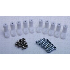 Arcade PCB Feet with Screws (Pack of 10)