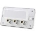 4 Outlet USB Charging Wall Plate - 3.1A