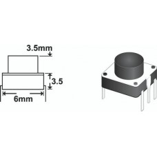 Tact Switch 3.5mm